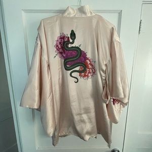 Urban Outfitters Snake Kimono Robe